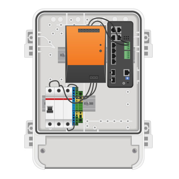 AXIS TQ1817-VE Video Surveillance Cabinet