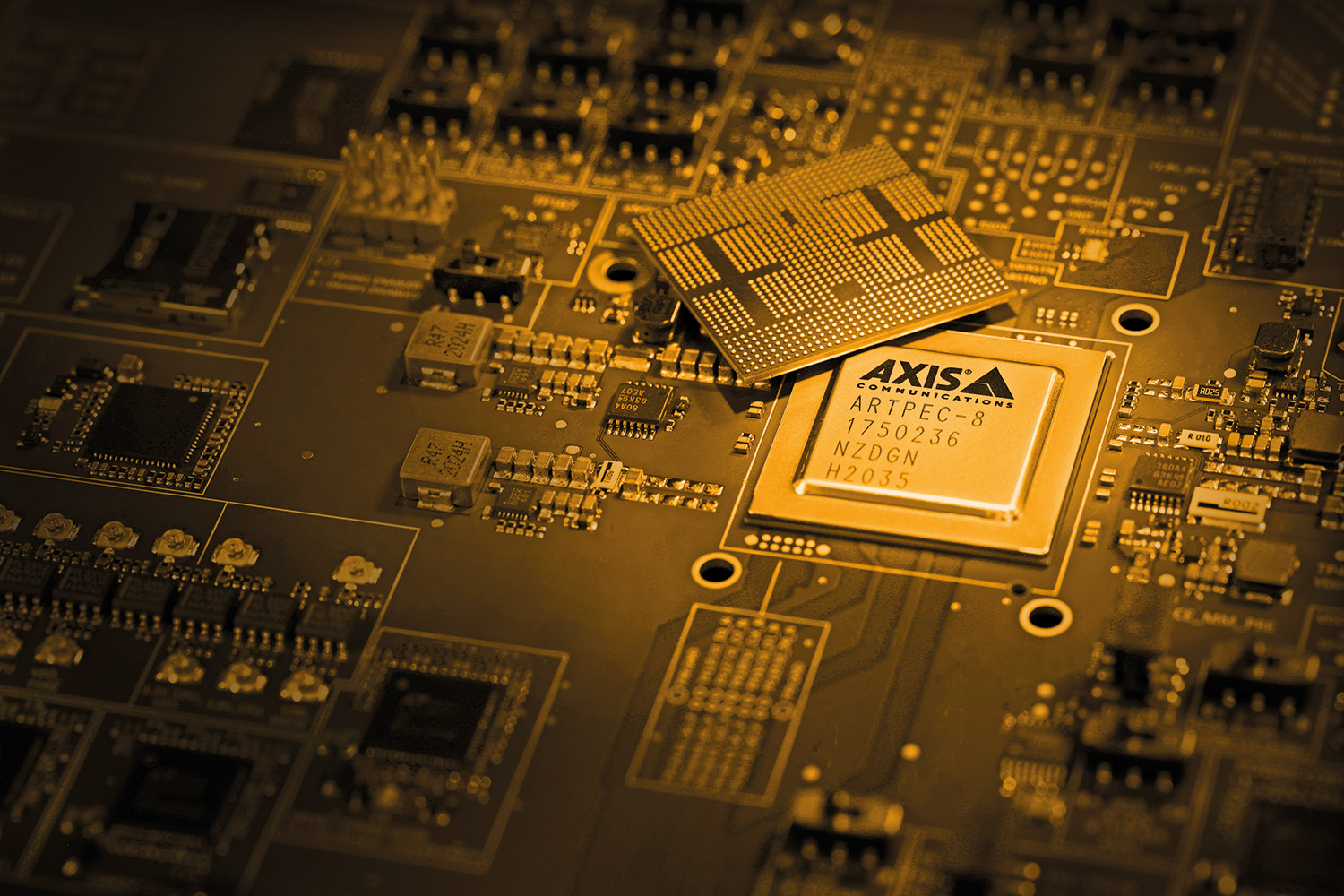 AXIS Artpec8 Chip Circuit